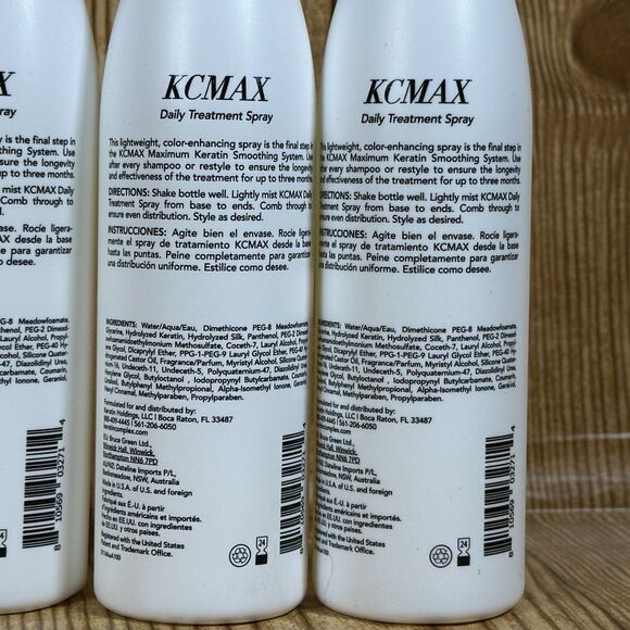 Keratin Complex KCMAX Daily Treatment Spray 5 oz Pack of 3 - Picture 4 of 5